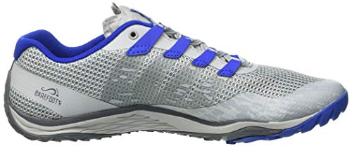 Merrell Trail Glove 5, Cross Trainer Hombre, Gris (Grey/Cobalt), 43 EU