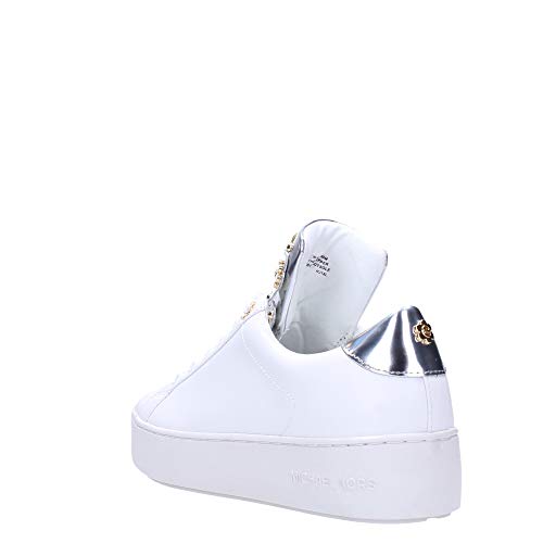 MICHAEL MICHAEL KORS Mindy Zapatillas Moda Mujeres Blanco - 36 - Zapatillas Bajas