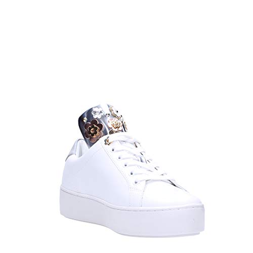 MICHAEL MICHAEL KORS Mindy Zapatillas Moda Mujeres Blanco - 36 - Zapatillas Bajas