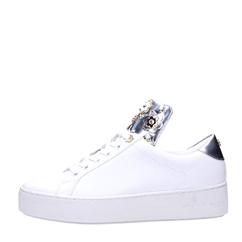 MICHAEL MICHAEL KORS Mindy Zapatillas Moda Mujeres Blanco - 36 - Zapatillas Bajas