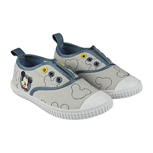 Mickey Mouse S0710813, Zapatillas Unisex-Child, Gris, 24 EU