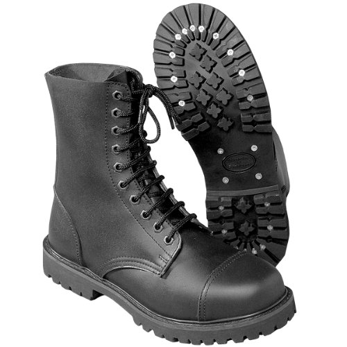 Mil-Tec - Botas para hombre, color negro, talla 41.5