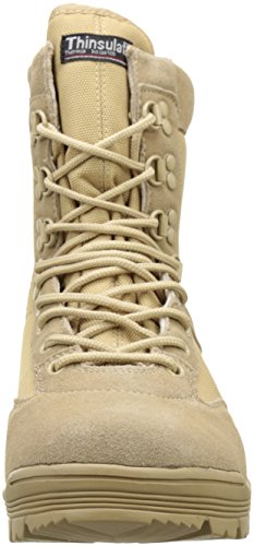 Mil-Tec Tactical Side Zip Botas Khaki tamaño 9 UK / 10 US