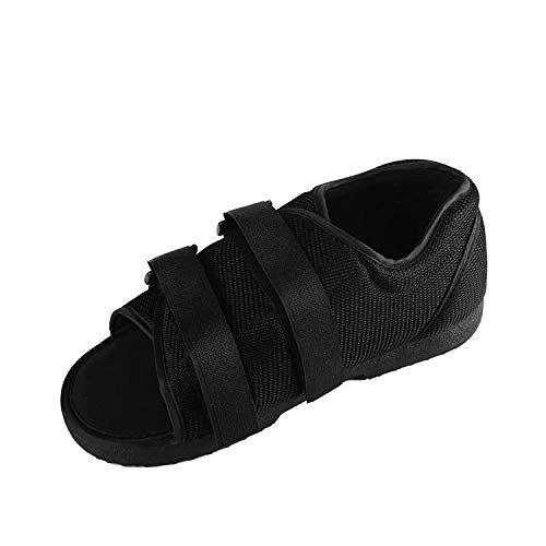 MILASIA Zapato de Paciente postoperatorio Zapatillas de Vendaje ortopédico Zapatos terapéuticos Velcro Almohadillas de Velcro Zapatos de Vendaje Mujeres