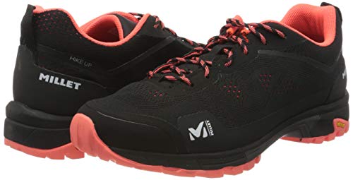 Millet Hike Up W, Zapatos de Low Rise Senderismo Mujer, Negro (Black/Noir 0247), 38 EU