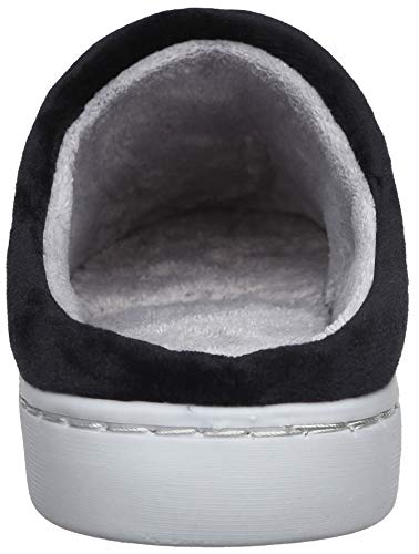 Mishansha Mujer Zapatillas de Casa Algodón Hombre Zapatillas de Estar de Invierno Cálido Felpa Dibujos Animados Gato Antideslizante Pantuflas, Cat-Negro, 39/40 EU=40/41 CN