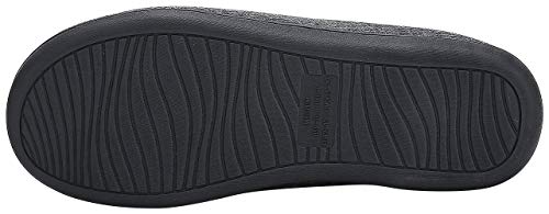 Mishansha Zapatillas de Estar en Casa Hombre Mujer, Zapatillas Casa Memory Foam para Invierno Otoño, Cómodas/Blanditas/Mulliditas y Calientes(Rojo, 36/37 EU)