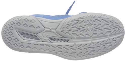 Mizuno Ghost Shadow, Zapatilla de Balonmano Mujer, Dellarblue/Blanco/2768c, 42 EU