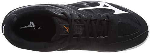 Mizuno Thunder Blade 2, Zapatillas de vóleibol Unisex Adulto, Negro/Blanco/Ébano, 42 EU