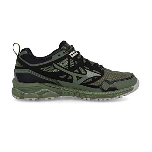 Mizuno Wave Daichi 4, Zapatillas de Trail Running Mujer, Vert Noir, 40.5 EU
