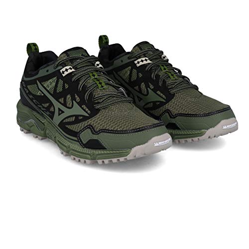 Mizuno Wave Daichi 4, Zapatillas de Trail Running Mujer, Vert Noir, 40.5 EU