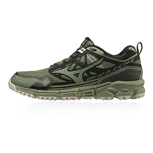 Mizuno Wave Daichi 4, Zapatillas de Trail Running Mujer, Vert Noir, 40.5 EU