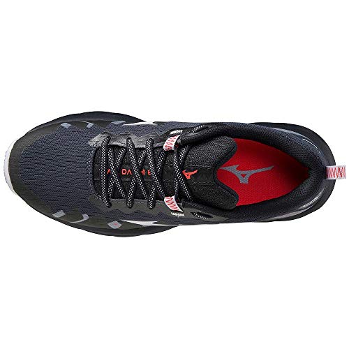 Mizuno Wave Daichi 6, Zapatillas para Carreras de montaña Mujer, Indiaink-Encendido Negro, 40 EU