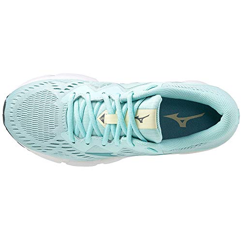 Mizuno Wave Equate 5, Zapatillas para Correr Mujer, Huevo Dustyt Pastely, 41 EU