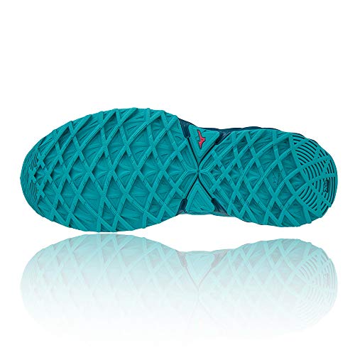 Mizuno Wave Ibuki 2 Azul Rosa Mujer J1GK1973 62