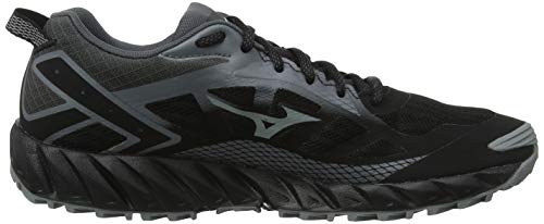 Mizuno Wave Ibuki 2 GTX, Zapatillas de Running para Asfalto Mujer, Negro (Black/Monument/Shadow 37), 43 EU