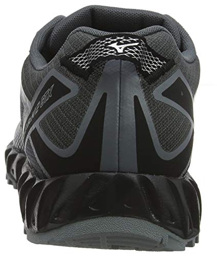 Mizuno Wave Ibuki 2 GTX, Zapatillas de Running para Asfalto Mujer, Negro (Black/Monument/Shadow 37), 43 EU