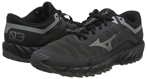 Mizuno Wave Ibuki 3 GTX, Zapatillas para Carreras de montaña Mujer, Dshadow/Mettalicgray/Blk, 42 EU