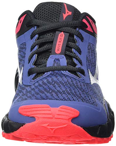 Mizuno Wave Ibuki 3, Zapatillas para Carreras de montaña Mujer, Marlin/Lunarrock/Dpink, 40.5 EU