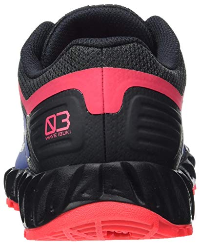 Mizuno Wave Ibuki 3, Zapatillas para Carreras de montaña Mujer, Marlin/Lunarrock/Dpink, 40.5 EU