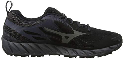 Mizuno Wave Ibuki GTX, Zapatillas de Running para Asfalto Mujer, Imán Negro Metálico de Sombra 49, 38.5 EU