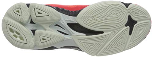 Mizuno Wave Lightning Z6 Mid, Zapatillas de vóleibol Hombre, Ignitionr Blanco Bitoblue, 42 EU