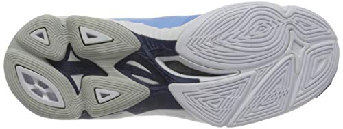 Mizuno Wave Lightning Z6 Mid, Zapatillas de vóleibol Mujer, Dellarblue/Blanco/2768c, 40.5 EU
