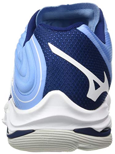 Mizuno Wave Lightning Z6, Zapatillas de vóleibol Mujer, Dellarblue/Blanco/2768c, 40 EU