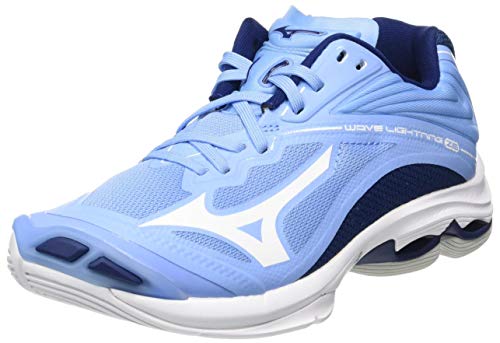 Mizuno Wave Lightning Z6, Zapatillas de vóleibol Mujer, Dellarblue/Blanco/2768c, 40 EU