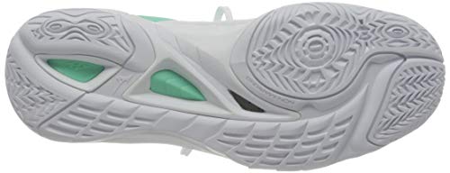 Mizuno Wave Mirage 3, Zapatilla de Balonmano Mujer, Blanco Fierycoral2 Iceg, 40.5 EU
