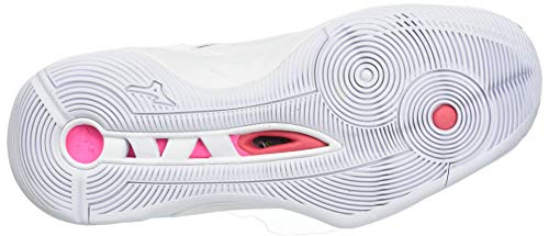 Mizuno Wave Momentum 2, Zapatillas de vóleibol Mujer, Blueatoll Blanco Pinkglo, 43 EU