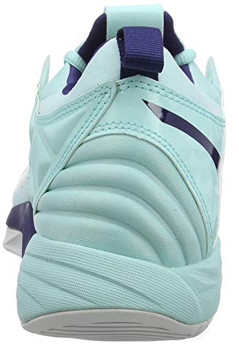 Mizuno Wave Momentum, Zapatillas de Voleibol Mujer, Luz Azul Azul Astral Aura Blanco 28, 39 EU