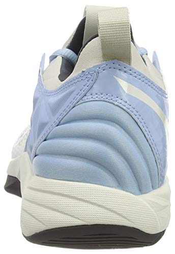Mizuno Wave Momentum, Zapatillas de vóleibol Mujer, Swhite/Dark Shadow/Angelf, 43 EU