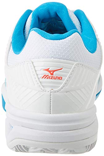 Mizuno Wave Mujin 5, Zapatillas de Trail Running Mujer, Black Black Glacier Gray Hot Coral 31, 41 EU