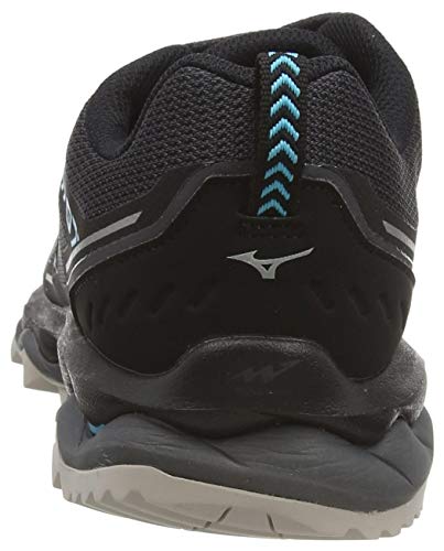 Mizuno Wave Mujin 7, Zapatillas para Carreras de montaña Mujer, Imán/Cristal Gris/Azul, 42 EU