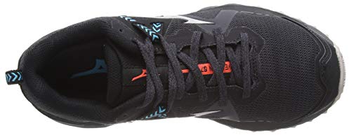 Mizuno Wave Mujin 7, Zapatillas para Carreras de montaña Mujer, Imán/Cristal Gris/Azul, 42 EU