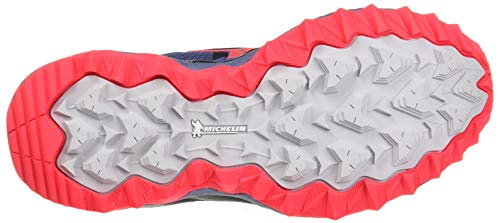 Mizuno Wave Mujin 7, Zapatillas para Carreras de montaña Mujer, Marlin/Lunarrock/Dpink, 41 EU