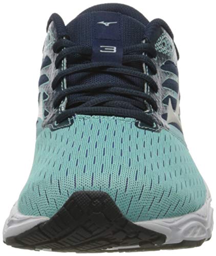 Mizuno Wave Prodigy 3, Zapatillas para Correr Mujer, Asplash Snowwht Dressb, 39 EU