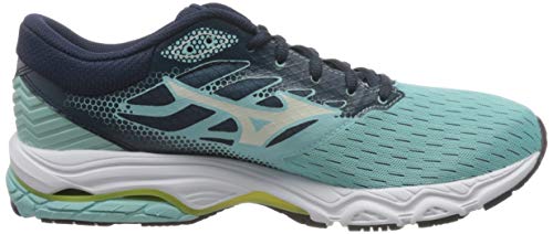Mizuno Wave Prodigy 3, Zapatillas para Correr Mujer, Asplash Snowwht Dressb, 39 EU