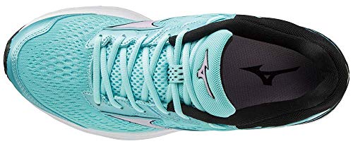 Mizuno Wave Rider 22, Zapatillas de Running para Mujer, Turquesa (Angel Blue/Lavender Frost/Black 69), 39 EU