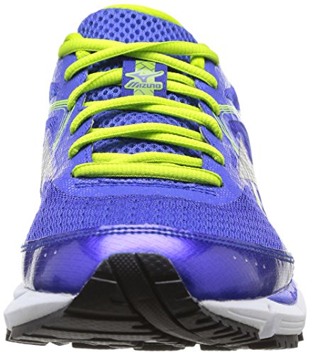 Mizuno Wave Ultima 6 - Zapatillas de Running para Hombre, Color Dazzling Blue/Silver/Lime Punch, Talla 41