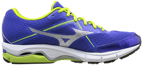 Mizuno Wave Ultima 6 - Zapatillas de Running para Hombre, Color Dazzling Blue/Silver/Lime Punch, Talla 41