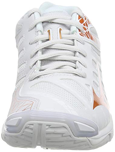 Mizuno Wave Voltage, Zapatos de Voleibol Mujer, Blanco (Nimbus Cloud/10135c/Wht 52), 38 EU