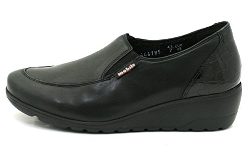 Mobils by Mephisto James Sandalias socavada Hombre con el pie en Retirada del Corcho 7800-1800 Black tamaño : 37 EU