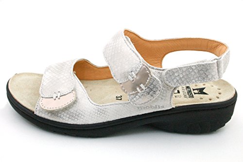 Mobils by Mephisto Quirina Mujer Sandalias con el pie en Retirada del Corcho 12912-30053 Light Sand tamaño : 42 EU