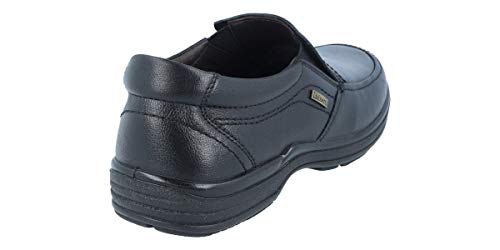 Mocasín de Piel Estilo Sport para Hombre. LUISETTI Zapato Tucson 20400ST Talla 46 Color Negro