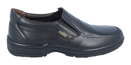 Mocasín de Piel Estilo Sport para Hombre. LUISETTI Zapato Tucson 20400ST Talla 46 Color Negro