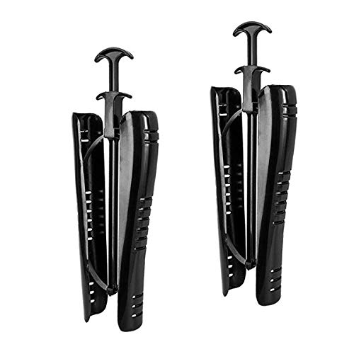 Moldeador de botas, 2 piezas negras insertadas hasta la rodilla, herramienta de apoyo para botas altas