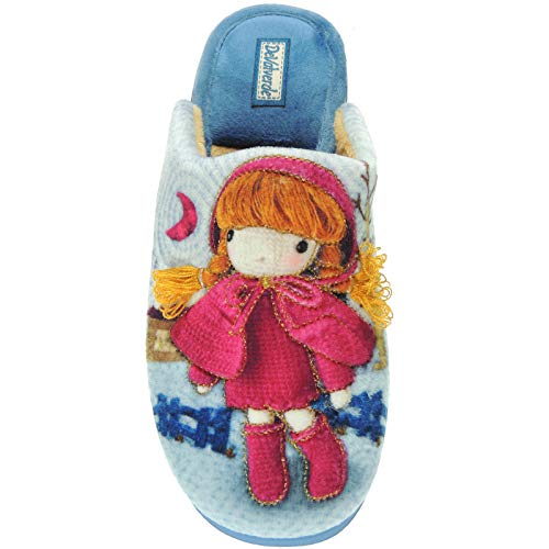 MONROY DT1072/2 Zapatilla Deportiva Importación Sneaker Ligera Piso Eva Cordones para Mujer Gris Talla 38