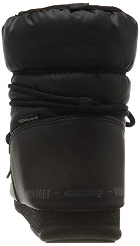 Moon-boot Low Nylon WP, Botas de Nieve Unisex Adulto, Negro (Negro 001), 37 EU